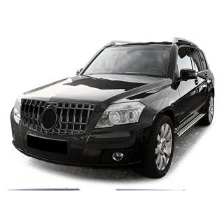 Передняя Решетка Радиатора GT Panamericana (2009-2012) Mercedes GLK сlass X204 2008-2015 гг. фото 3