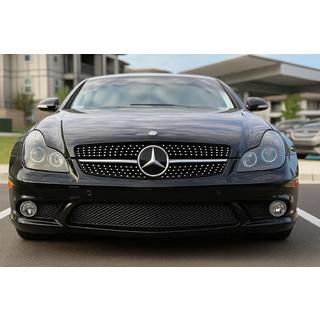 Передняя решетка радиатора (2008-2010, Diamond Silver) Mercedes CLS C219 2004-2010 гг. фото 1