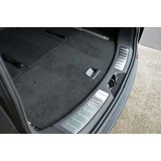 Накладка на задний порог нержавеющая сталь (2 шт.) Land Rover Discovery Sport 2014- гг. фото 1