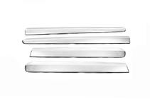 Fiat Doblo II 2010-2022 гг. Дверные Молдинги Нержавеющая Сталь (4 шт.) Carmos - Турецкая Нержавеющая Сталь фото 4