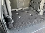 Toyota Land Cruiser 200 2007-2021 гг. Коврик багажника 2 шт (EVA, 7 мест, Черный) фото 5