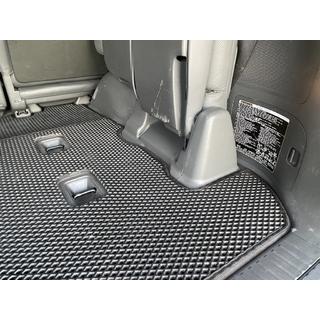 Коврик багажника 2 шт (EVA, 7 мест, Черный) Toyota Land Cruiser 200 2007-2021 гг. фото 2