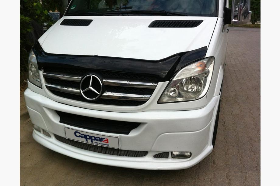 Mercedes Sprinter W906 2006–2018 гг. Дефлектор капота 2006-2013 (EuroCap) Фото 2