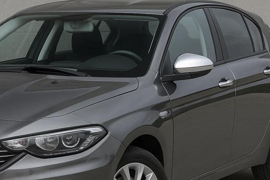 Fiat Tipo 2016- гг. Хромированные Накладки на Зеркала (2 шт., Нержавейка) Image