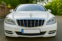 Mercedes S-class W221 2005-2013 гг. Решетка радиатора GT Panamericana (2009-2013) фото 1