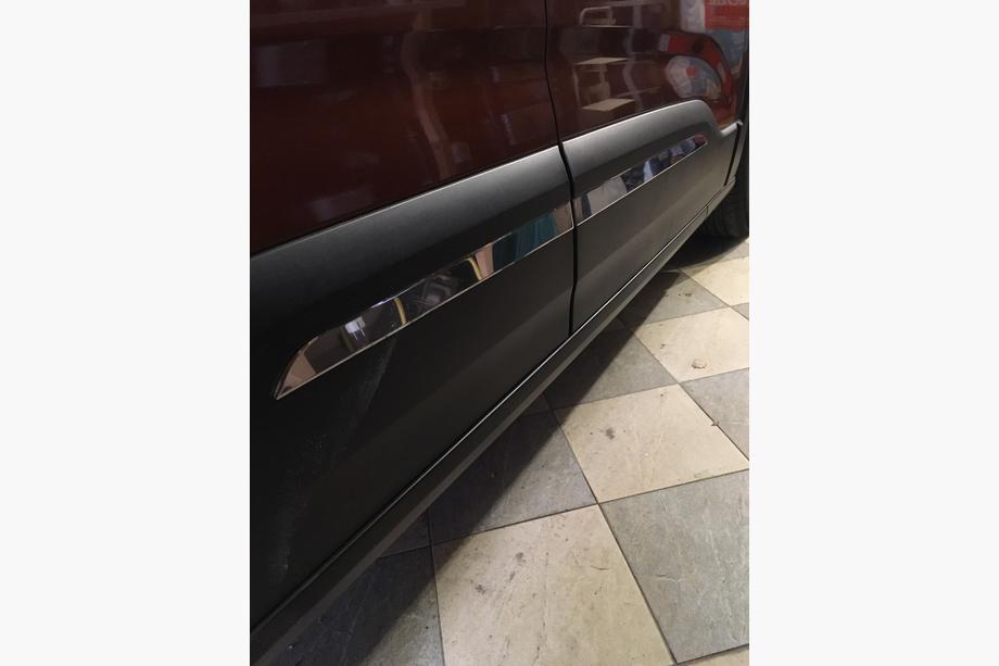 Peugeot Partner/Rifter 2019- гг. Накладки на дверные молдинги из нержавеющей стали Фото 4