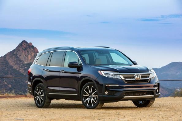 Обновленная модификация кроссовера Honda Pilot