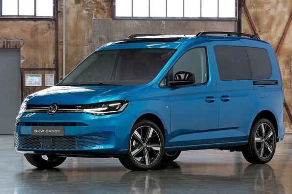 Новое поколение пассажирского компактвэна Volkswagen Caddy