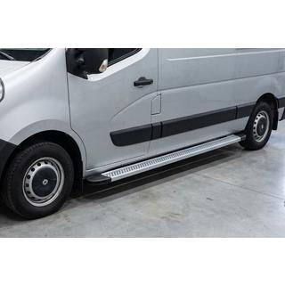 Боковые Подножки Maya V2 (2 шт., Алюминий) Opel Movano 2010-2021 гг. фото 1