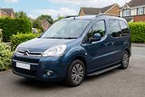 Citroen Berlingo 2008-2018 гг. Боковые пороги Bosphorus Grey (2 шт., алюминий) фото 1