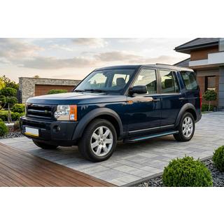 Боковые Подножки Maya Blue (2 шт., Алюминий) Land Rover Discovery IV 2009-2017 гг. фото 1