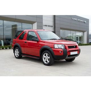 Боковые Подножки Maya Red (2 шт., Алюминий) Land Rover Freelander I 1997-2006 гг. фото 1