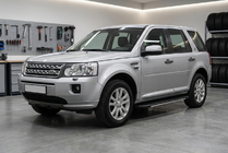 Land Rover Freelander II 2006–2014 гг. Боковые пороги Bosphorus Grey (2 шт., алюминий) фото 1