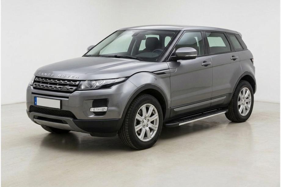Range Rover Evoque 2012-2018 гг. Боковые пороги Bosphorus Grey (2 шт., алюминий) Image
