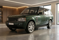 Range Rover III L322 2002-2012 гг. Боковые пороги Bosphorus Grey (2 шт., алюминий) фото 1