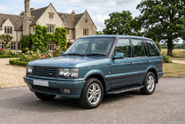 Range Rover II P38A 1997-2002 гг. Боковые пороги Bosphorus Grey (2 шт., алюминий) фото 1