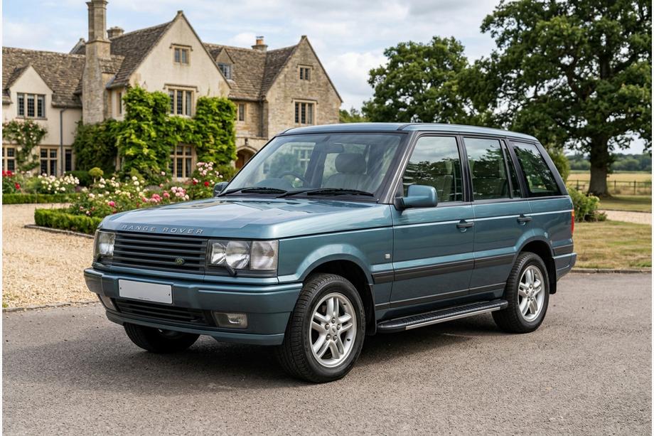Range Rover II P38A 1997-2002 гг. Боковые пороги Bosphorus Grey (2 шт., алюминий) Image