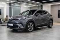 Toyota C-HR 2016-2023 гг. Боковые Подножки Duru (2 шт., Алюминий) фото 1
