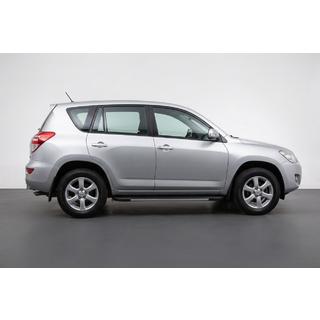 Боковые пороги Bosphorus Grey (2 шт., алюминий) Toyota Rav 4 2006-2013 гг. фото 1