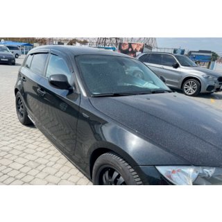 Ветровики на окна (4 шт, HIC) BMW 1 серия E81/E82/E87/E88 2004-2011 гг. фото 2