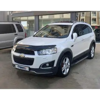 Дефлектор капота 2012+ EU (EuroCap) Chevrolet Captiva 2006-2019 гг. фото 2