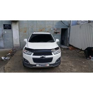 Дефлектор капота 2012+ EU (EuroCap) Chevrolet Captiva 2006-2019 гг. фото 4