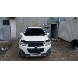 Дефлектор капота 2012+ EU (EuroCap) Chevrolet Captiva 2006-2019 гг. фото 4