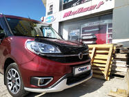 Fiat Doblo II 2010-2022 гг. Дефлектор капота EuroCap (2015+) фото 2