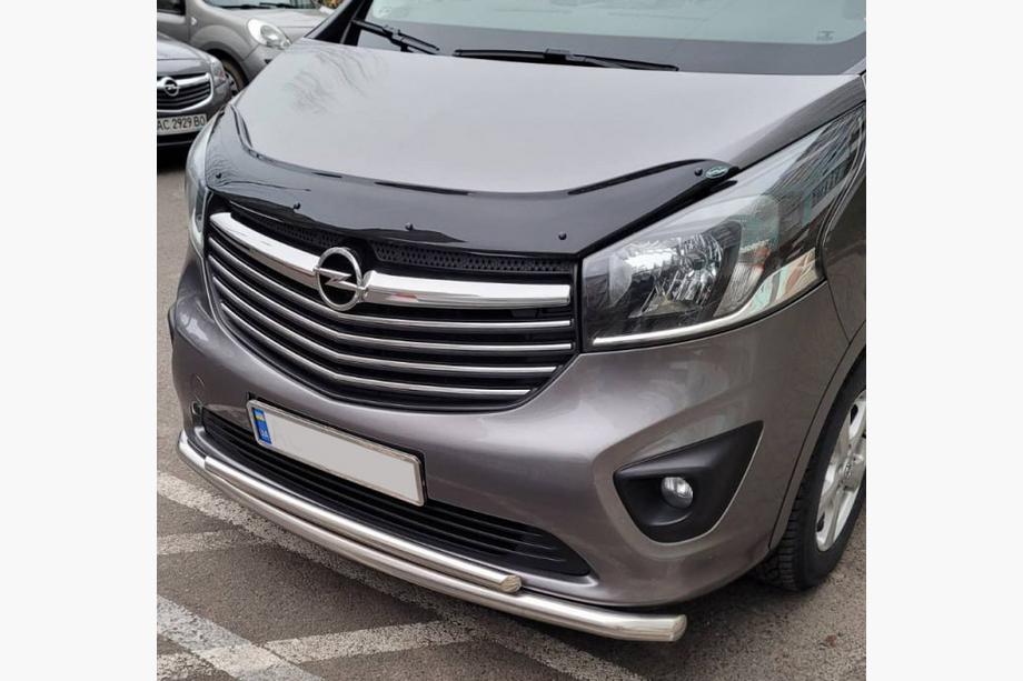 Opel Vivaro 2015-2019 гг. Дефлектор капота (EuroCap) Image