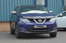 Nissan Qashqai 2014-2021 гг. Дефлектор капота EuroCap (2014-2017) фото 4