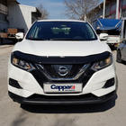 Nissan Qashqai 2014-2021 гг. Дефлектор капота EuroCap (2017+) фото 1