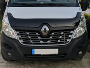 Renault Master 2011-2023 гг. Дефлектор капота 2015-2019 (EuroCap) фото 4