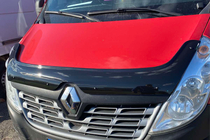 Renault Master 2011-2023 гг. Дефлектор капота 2015-2019 (EuroCap) фото 3