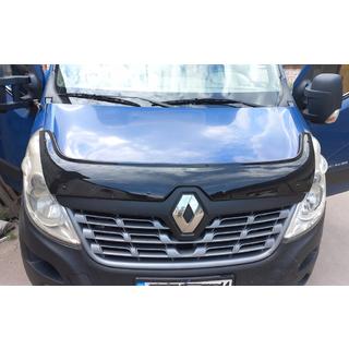Дефлектор капота 2015-2019 (EuroCap) Renault Master 2011-2023 гг. фото 1