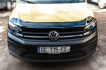 Volkswagen Caddy 2015-2020 гг. Дефлектор капота (EuroCap) фото 17