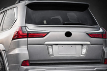 Lexus LX570/450d 2008-2022 гг. Нижний спойлер V1 (2016-2023) фото 2