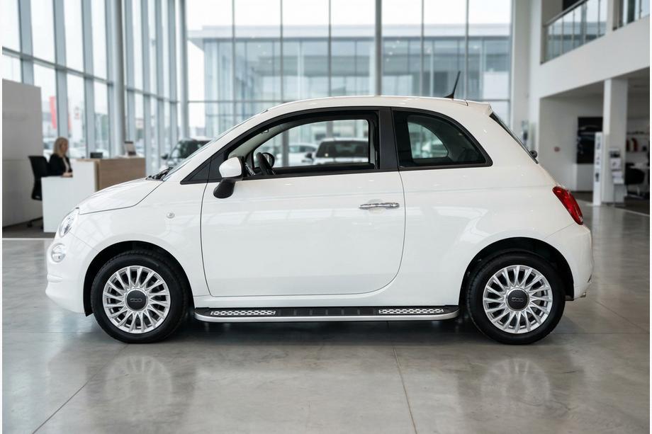 Fiat 500/500L 2013-2022 гг. Боковые Подножки Tayga V2 (2 шт., Алюминий) Image