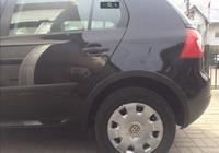 Volkswagen Golf 5 2003-2009 гг. Расширители арок (4 шт, Черный Матовый) фото 5