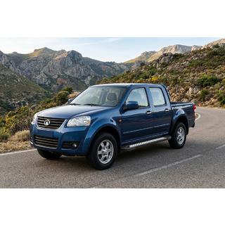 Боковые пороги New Vision Black (2 шт., алюминий) GreatWall Wingle 5 2006- гг. фото 1