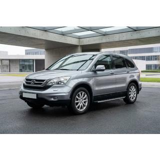 Боковые Подножки BlackLine (2 шт., Алюминий) Honda CRV 2007-2011 гг. фото 1