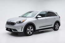Kia Niro 2016–2021 гг. Боковые пороги RedLine V1 (2 шт., алюминий) фото 1