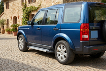 Land Rover Discovery III 2004–2009 гг. Боковые Подножки New Vision Grey (2 шт, Алюминий) фото 1
