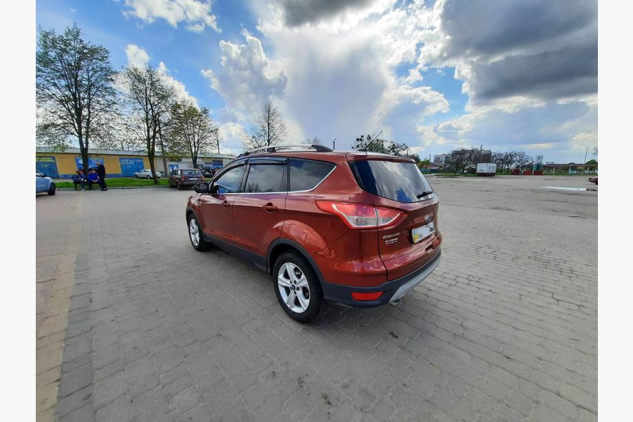 Ford Kuga/Escape 2013-2019 гг. Турецкие рейлинги Хром (2 шт) Фото 2