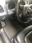 Audi Q7 2005-2015 гг. Коврики EVA (черные) 2 Ряда (5 Ковриков) фото 2