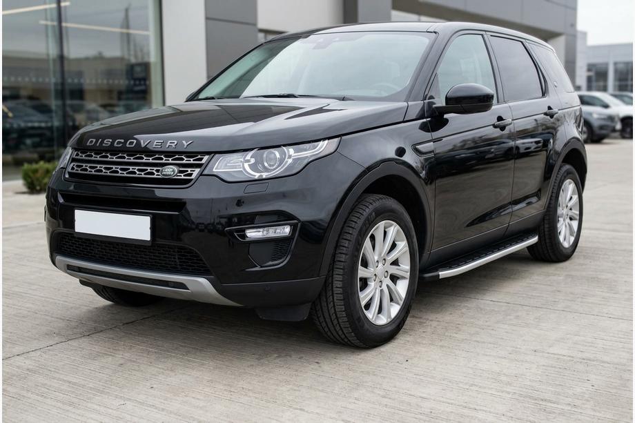 Land Rover Discovery Sport 2014- гг. Боковые Подножки Fullmond (2 шт., Алюминий) 2019+ Image