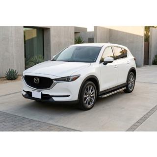 Боковые Подножки BlackLine (2 шт., Алюминий) Mazda CX-5 2017–2025 гг. фото 1