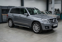 Mercedes GLK сlass X204 2008-2015 гг. Боковые Подножки BlackLine (2 шт., Алюминий) фото 1