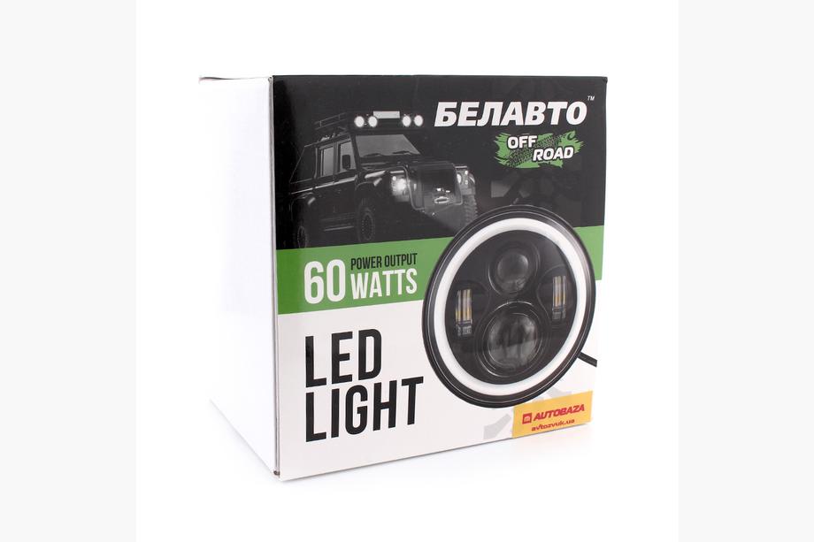 Nissan Patrol Y60 1988–1997 гг. Передние фары LED (2 шт, БелАвто) Фото 5