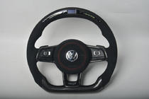 Volkswagen Golf 7/E-Golf 2012-2020 гг. Руль (Карбон + LED индикация) фото 3