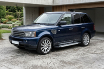 Range Rover Sport 2005-2013 гг. Боковые Подножки New Vision Grey (2 шт., Алюминий) фото 1